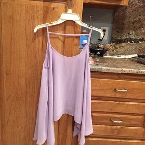 Lavender blouse